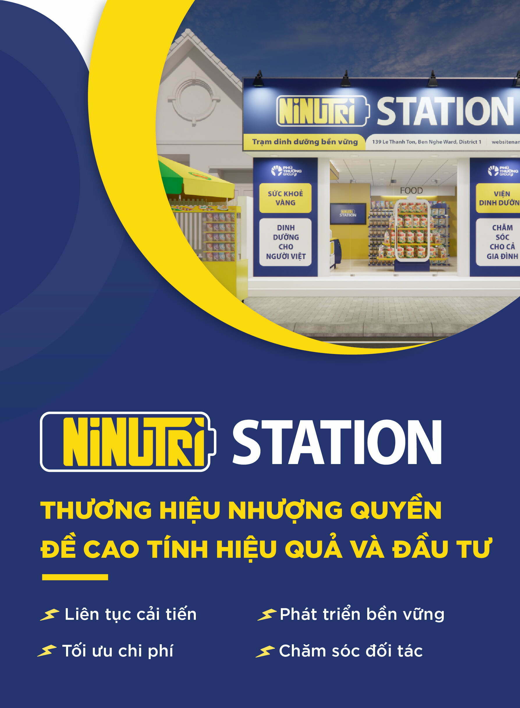 Ni Nutri Station là trạm dinh dưỡng sức khoẻ cộng đồng