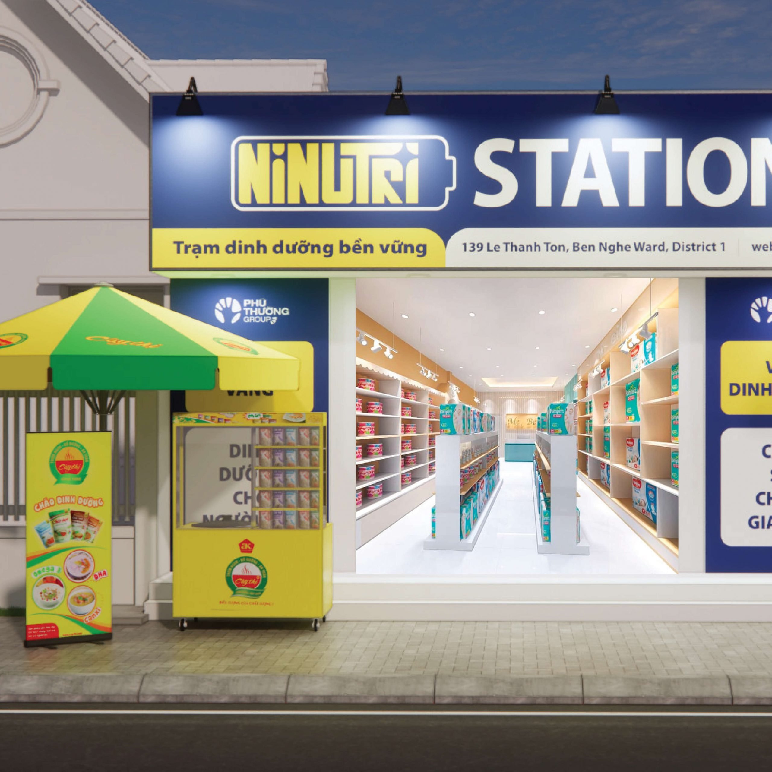 Ni Nutri Station là trạm dinh dưỡng sức khoẻ cộng đồng